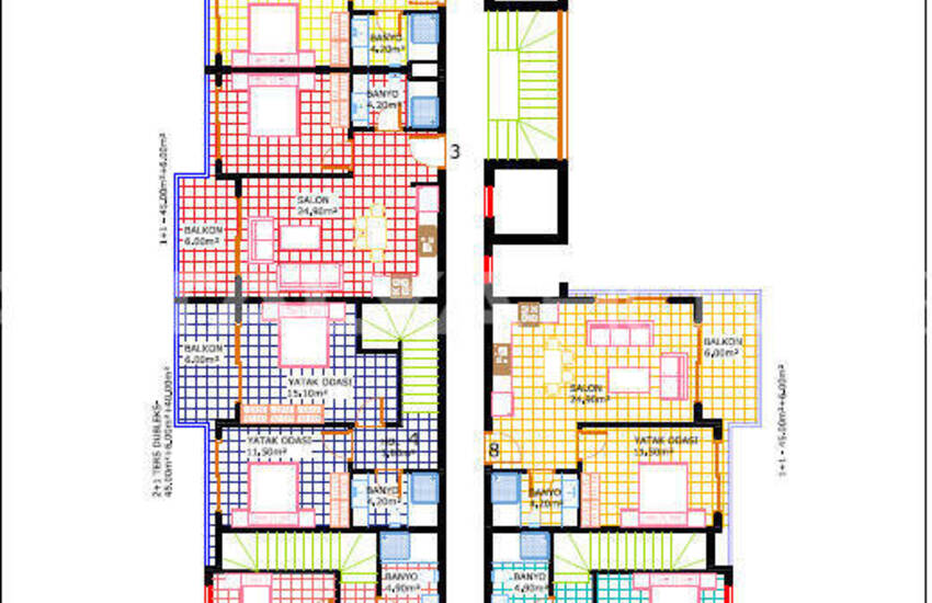 Fristående Hus Med Havsutsikt Och Privat Pool I Alanya 35