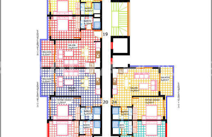 Fristående Hus Med Havsutsikt Och Privat Pool I Alanya 36