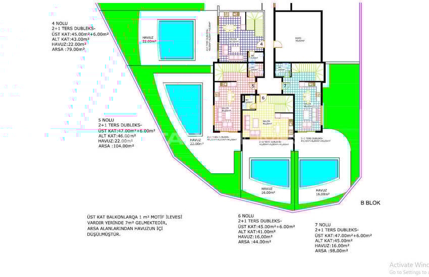 خانه مجزا با دید دریا با استخر خصوصی در آلانیا 33