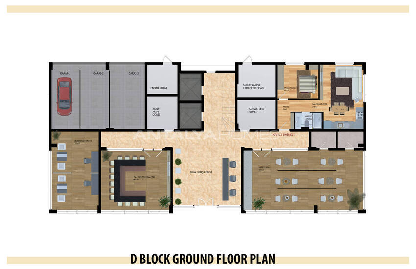 Snygga Lägenheter Med Omfattande Bekvämligheter I Alanya Oba 29