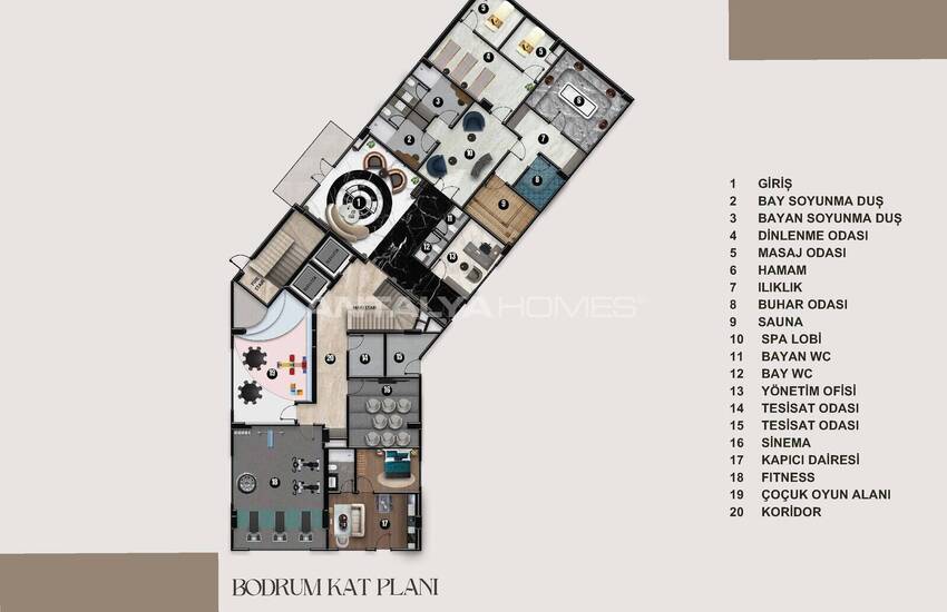 Elegante Appartementen Te Koop 900 M Van Het Strand In Alanya 30