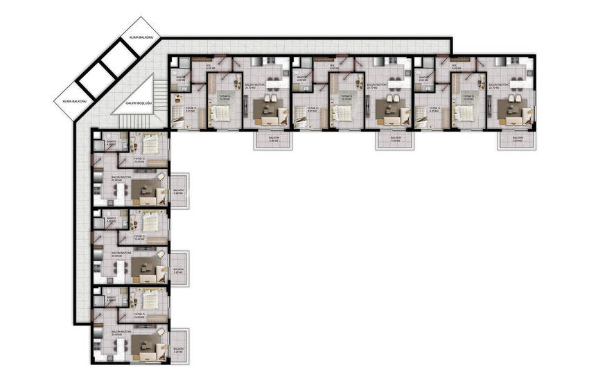 Appartements Élégants Près De L'aéroport D'antalya, Altintas 20