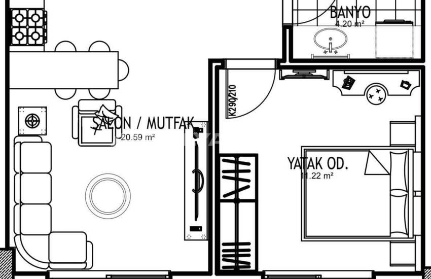 Wohnungen In Einem Projekt In Altıntaş, Antalyas Bestem Bezirk 20