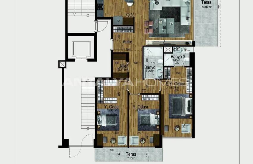 Appartements Avec Vue Sur Mer Et Prestations Haut De Gamme À Antalya 18