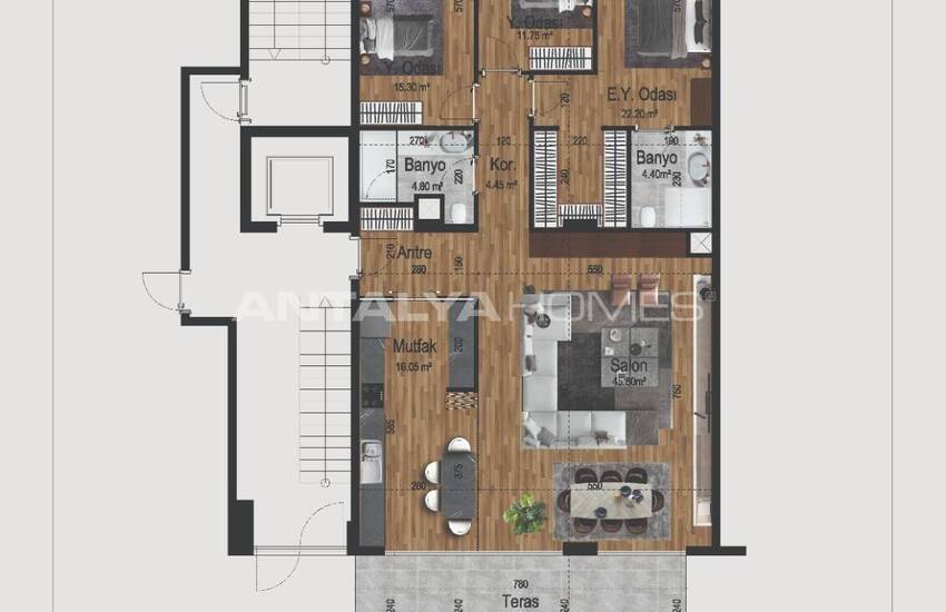 Appartements Avec Vue Sur Mer Et Prestations Haut De Gamme À Antalya 30