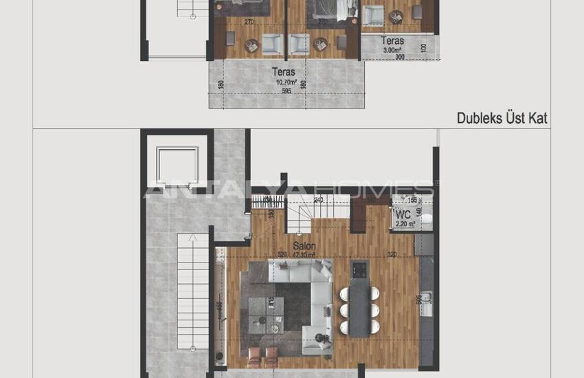 Appartements Avec Vue Sur Mer Et Prestations Haut De Gamme À Antalya 20