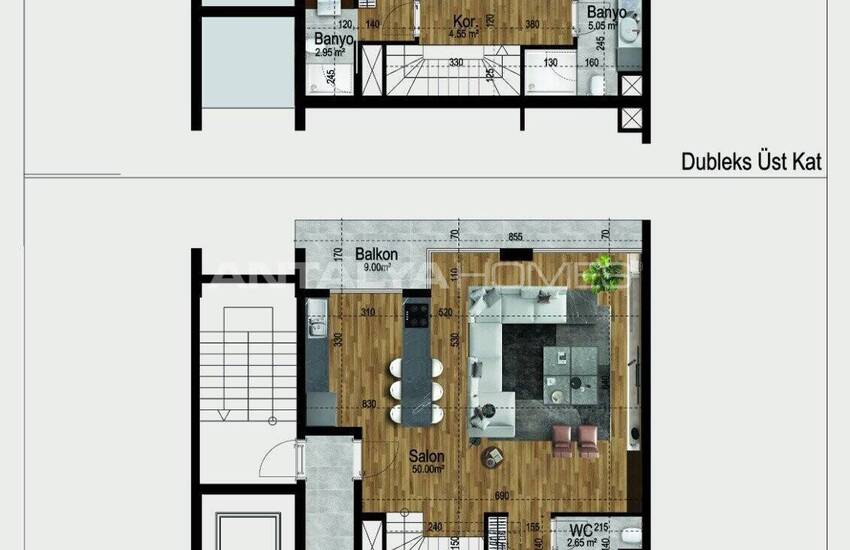 Wohnungen Mit Meerblick Im Projekt Fenix 40 In Muratpasa Antalya 31