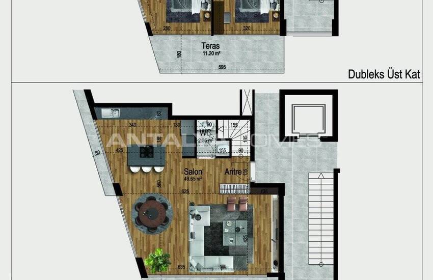 Wohnungen Mit Meerblick Im Projekt Fenix 40 In Muratpasa Antalya 32