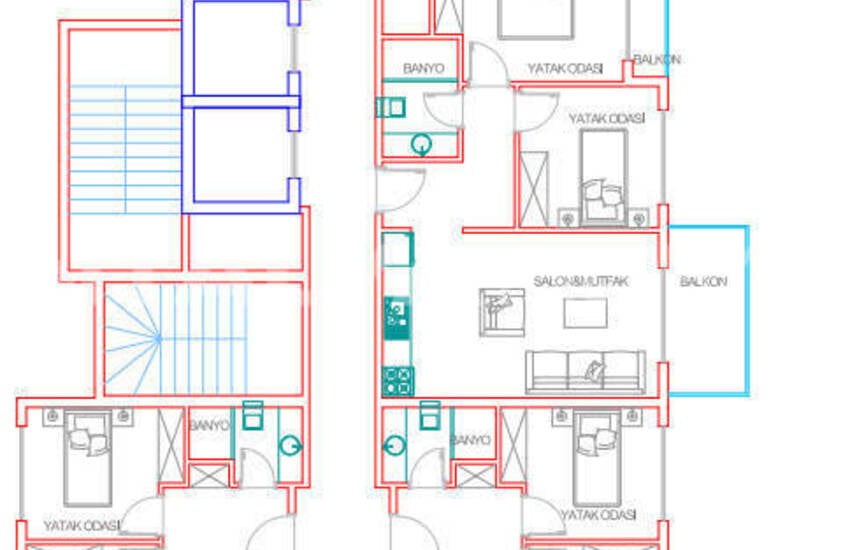 Seafront Apartments in Mahmutlar Alanya 27