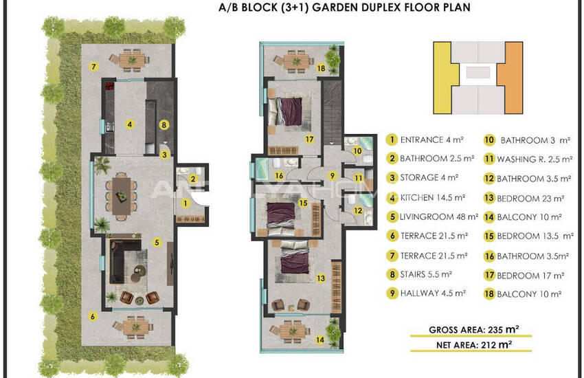Snygga Lägenheter Med Utsikt Över Bergen I Alanya Kestel 41