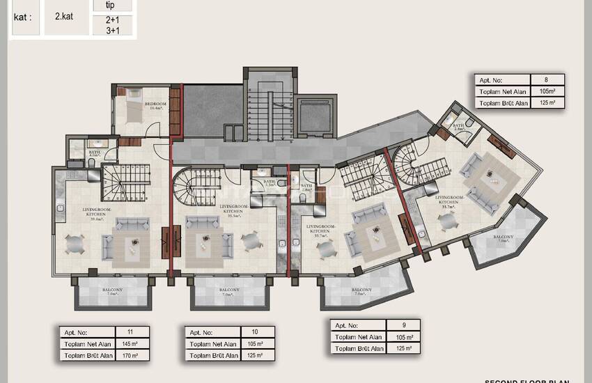 Fastigheter Med Havs- Och Stadsutsikt I Centrala Alanya 18