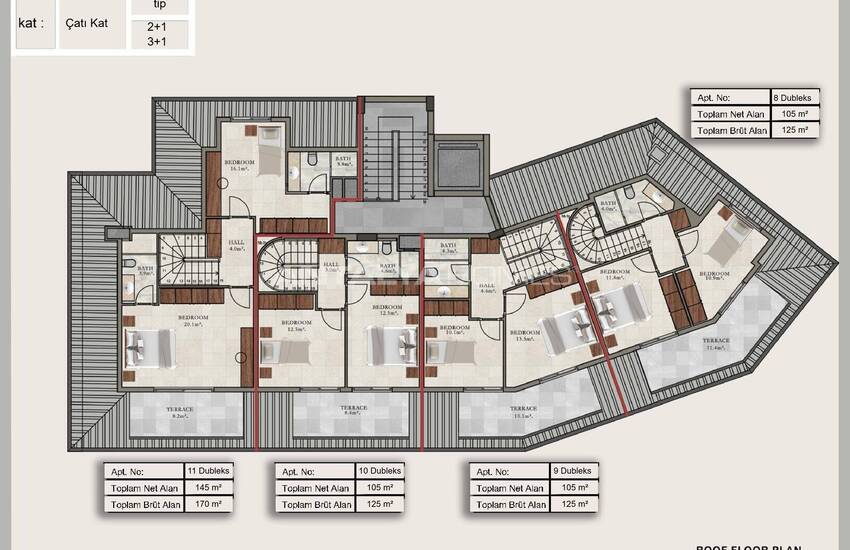 Fastigheter Med Havs- Och Stadsutsikt I Centrala Alanya 19