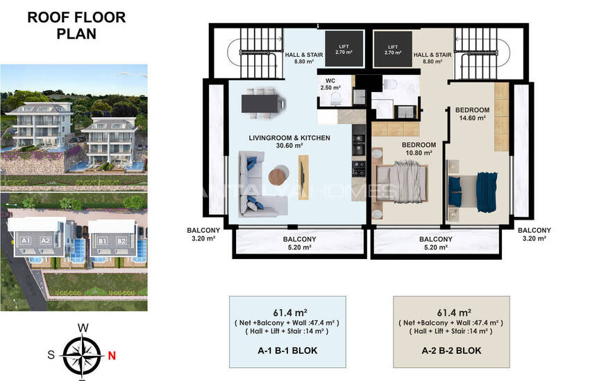 Elegant Houses with Private Pool and Garden in Alanya 30