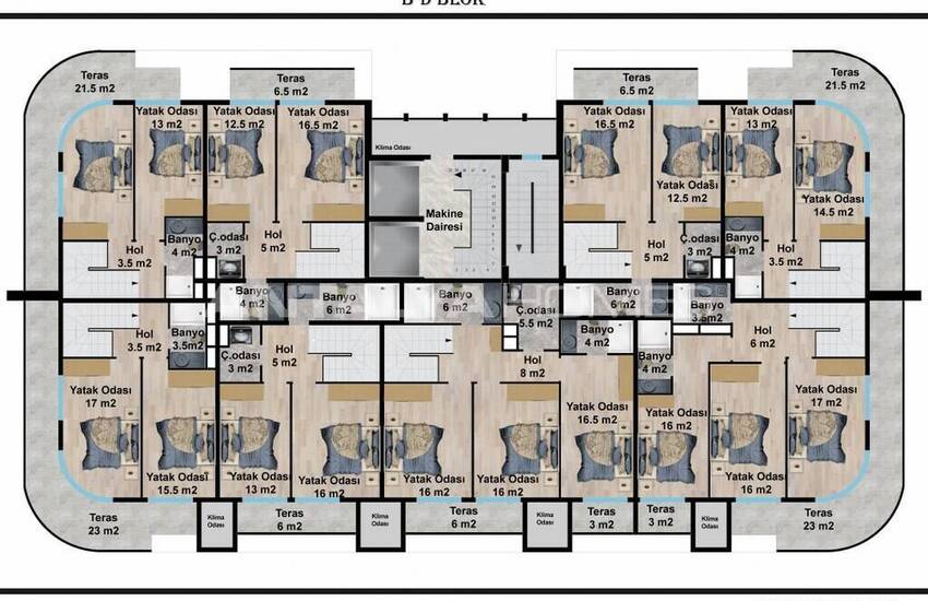 Apartments with Top Amenities in Alanya Ciplakli 37