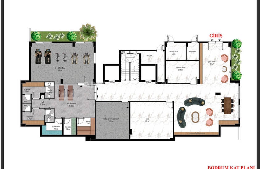 Flats for Sale Close to the Sea in Tosmur, Alanya 13