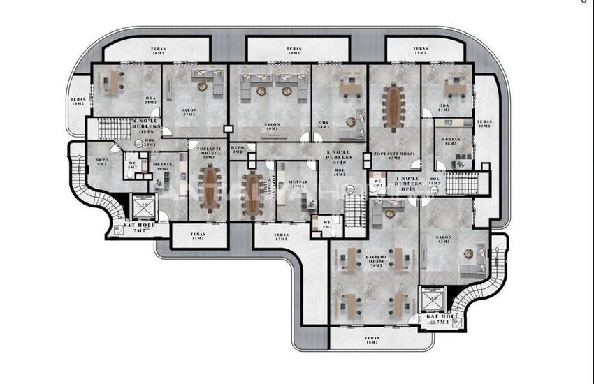 Commercieel Vastgoed In Een Gewilde Wijk Van Alanya 13