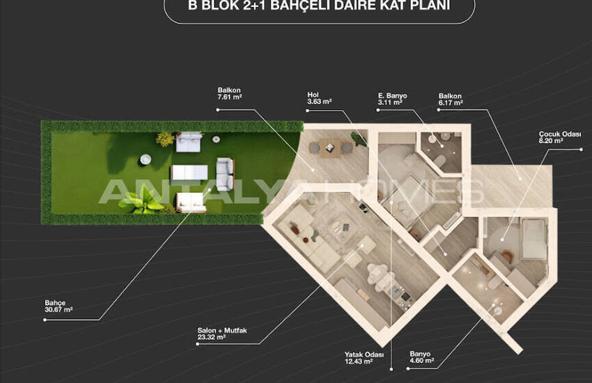 Properties in Rich-featured Complex in Antalya Altintas 34