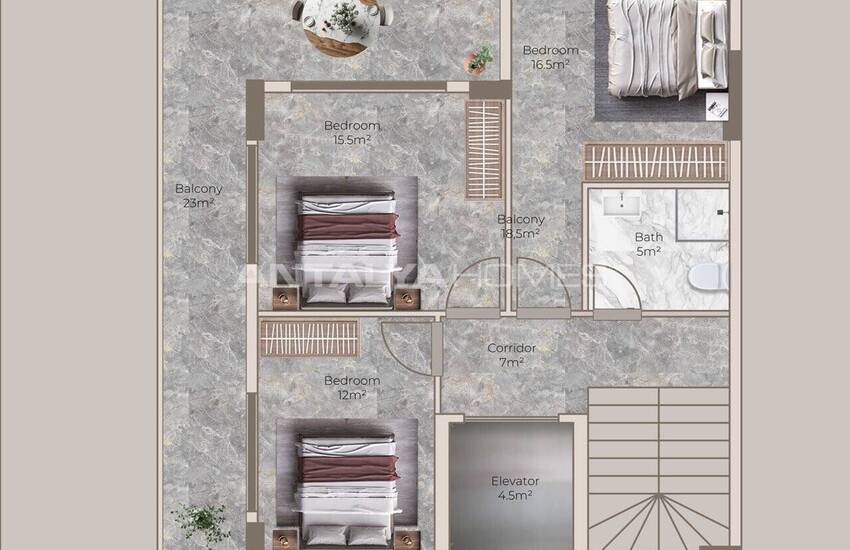 Vrijstaande Villa's Met Zwembad En Zeezicht In Alanya Antalya 48