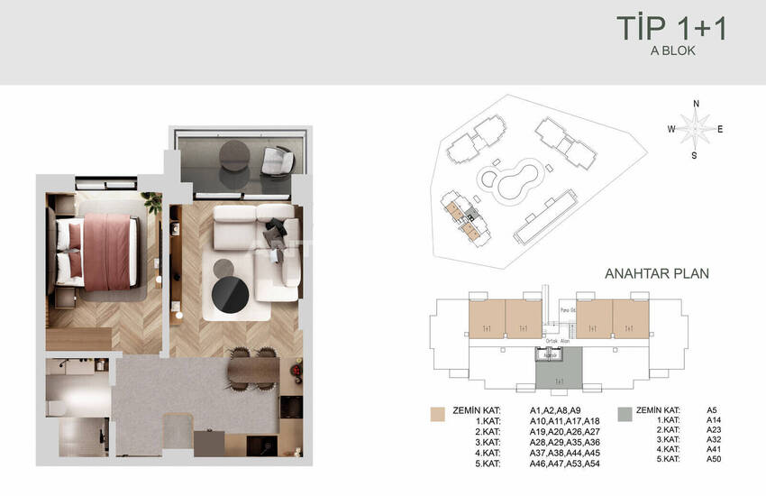 Investment Flats with a Hotel Concept in Kepez Antalya 25