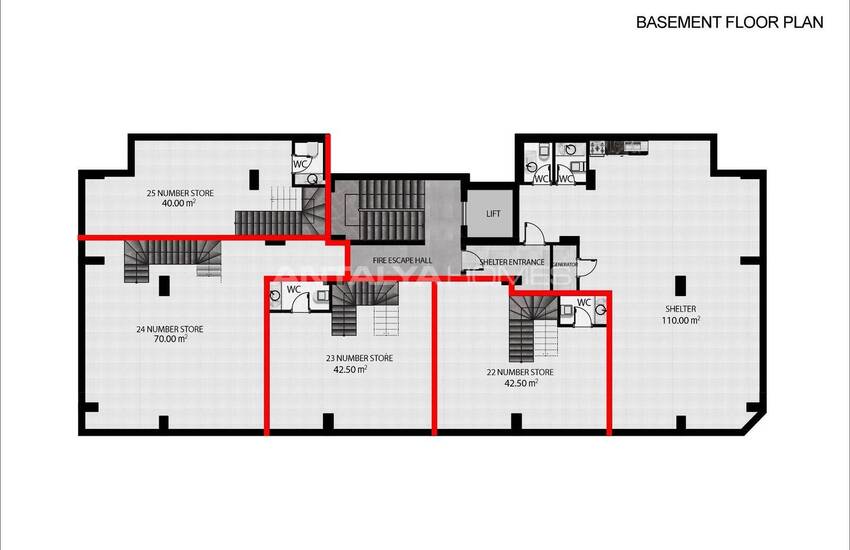 Appartements Avec Vue Mer Et Ville Près De La Plage À Alanya Oba 18