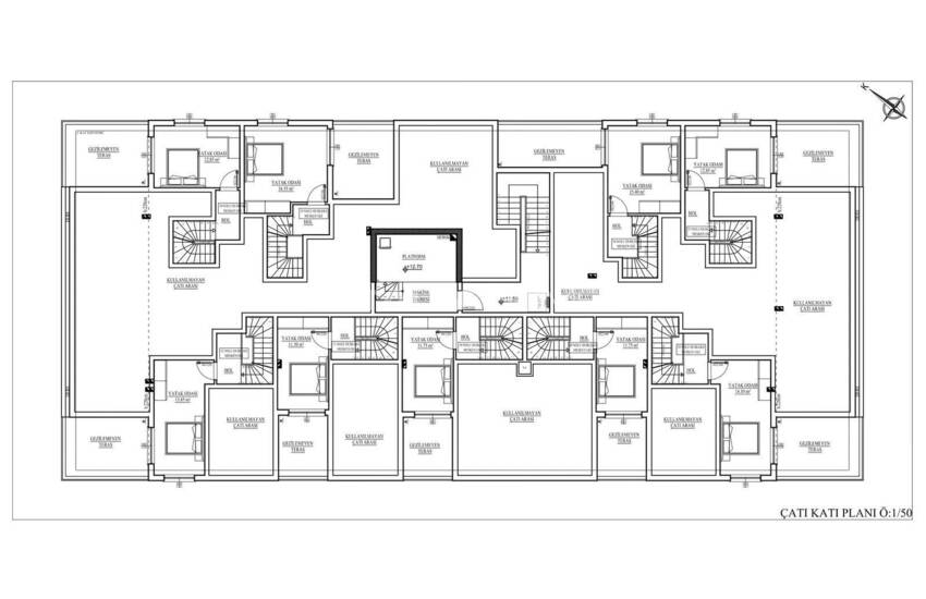 Stijlvolle Appartementen In Een Complex Vlakbij Zee In Konyaalti 31