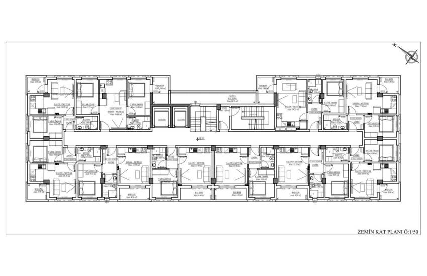 Stijlvolle Appartementen In Een Complex Vlakbij Zee In Konyaalti 32