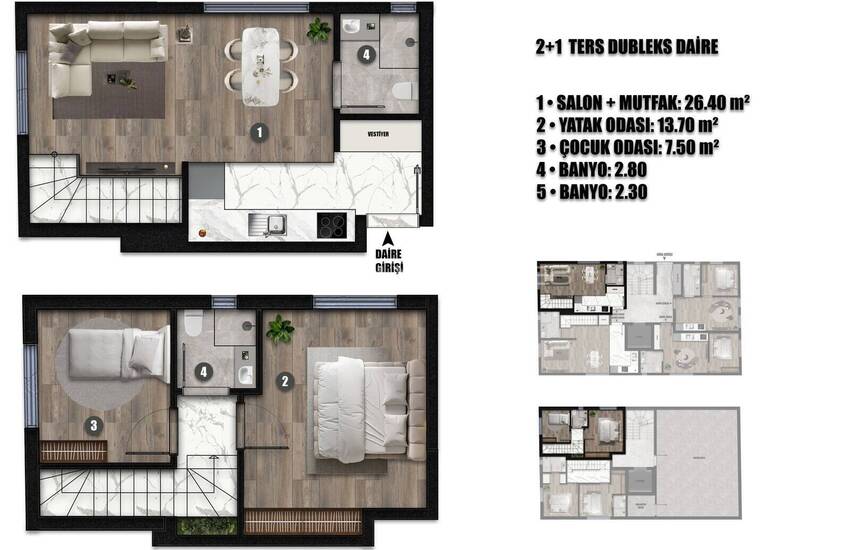 Просторные квартиры рядом с трамвайной остановкой в районе Анталия 28