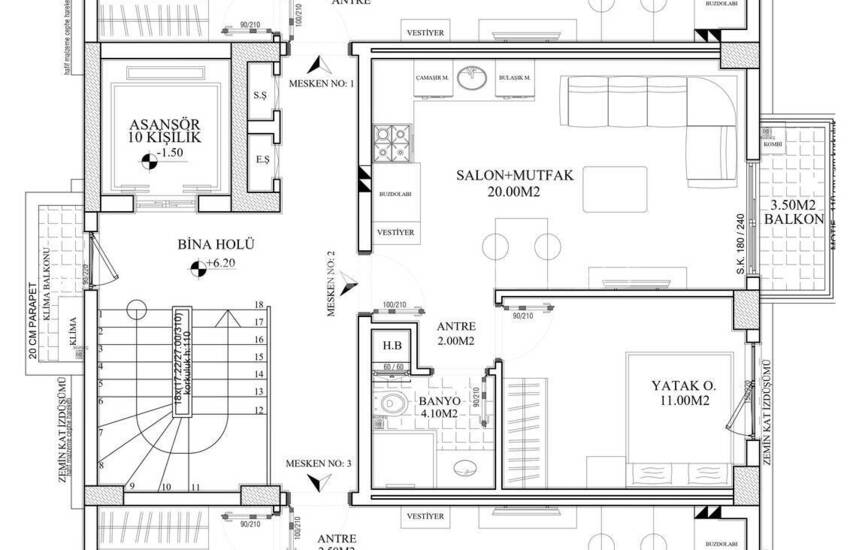Flats with Pool Near Antalya Airport 22