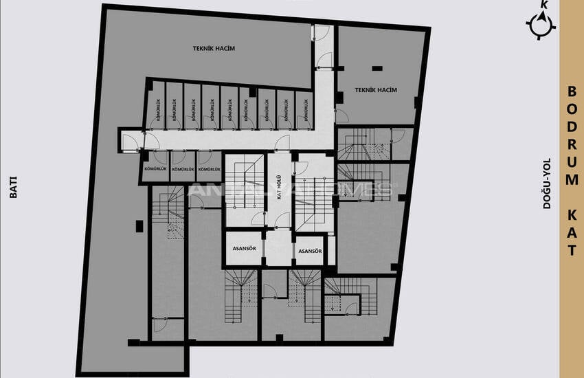 شقق قريبة من الطريق والبحر في أنطاليا مراد باشا 6