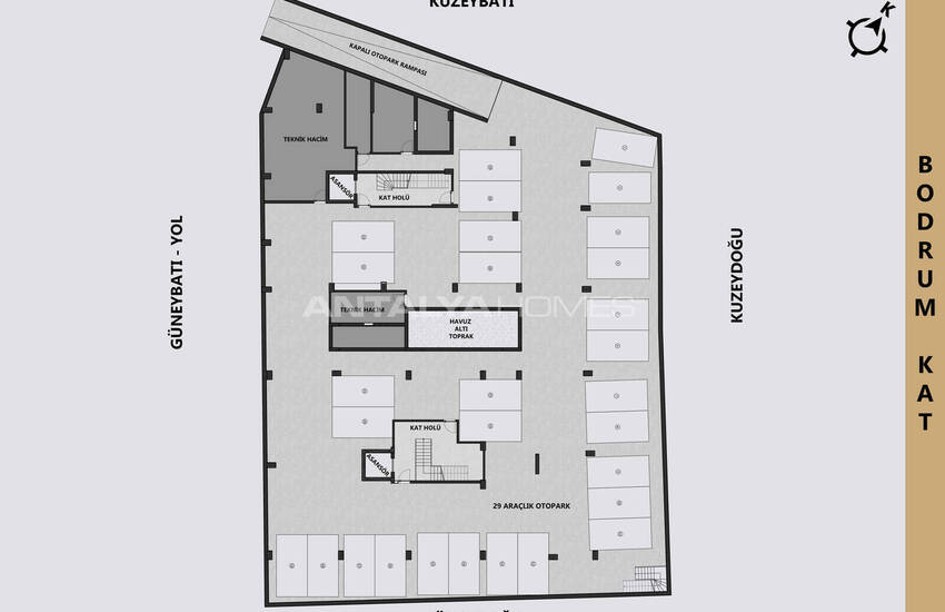 Antalya Muratpaşa'da Denize ve Olanaklara Yakın Daireler 6
