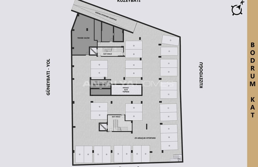 Apartments Near the Sea and Amenities in Antalya Muratpasa 6