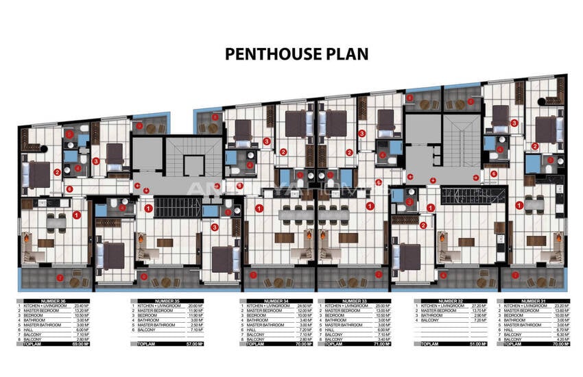 Stylish Flats 400 Meters From the Beach in Alanya 24