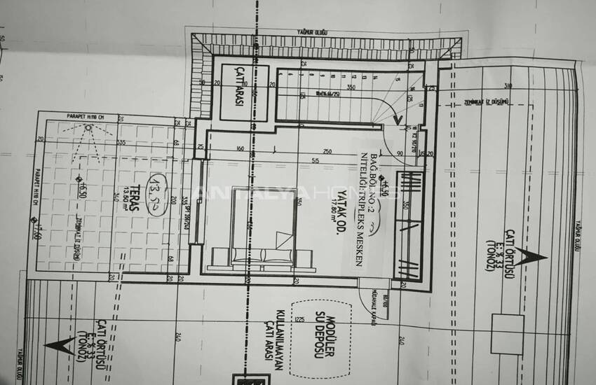 Двухквартирный дом с 4 спальнями, бассейном и садом в Белеке 47