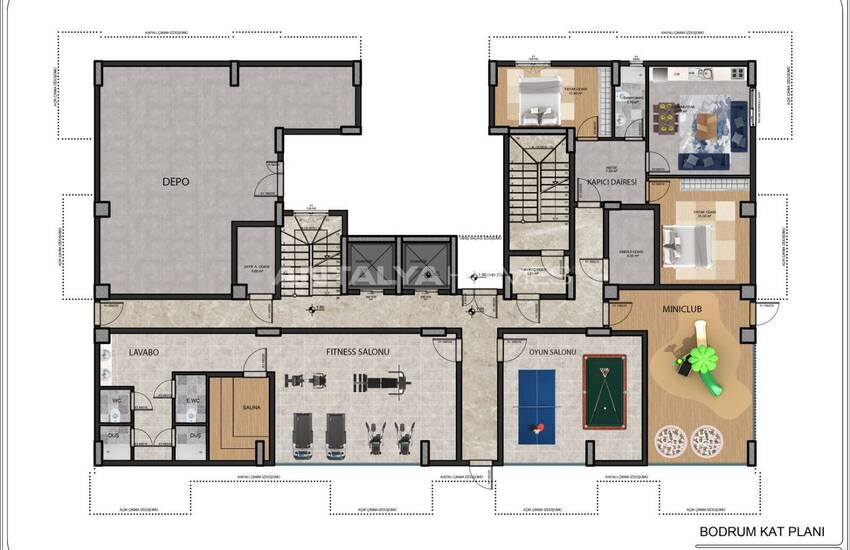 Elegant Apartments 700 M From the Sea in Alanya Payallar 13