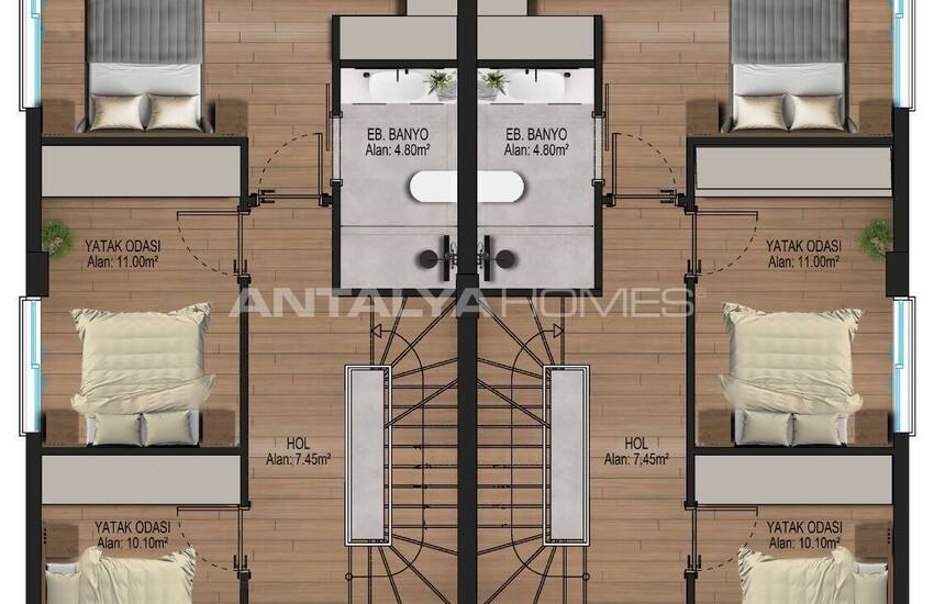 3-bedroom Villas Near Antalya Airport and the Sea 32