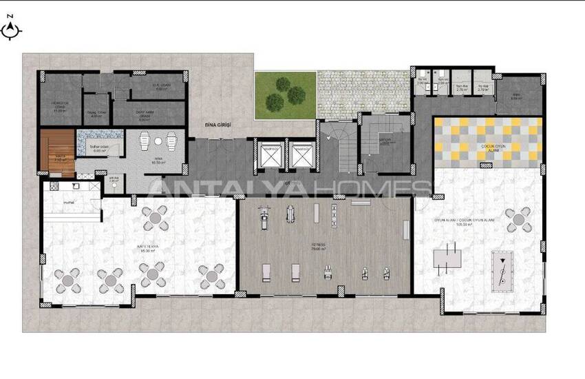 Eleganta Lägenheter 1,9 Km Från Havet I Alanya 11