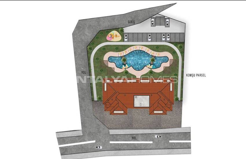 Lägenheter Till Salu 800 M Från Havet I Alanya Antalya 19