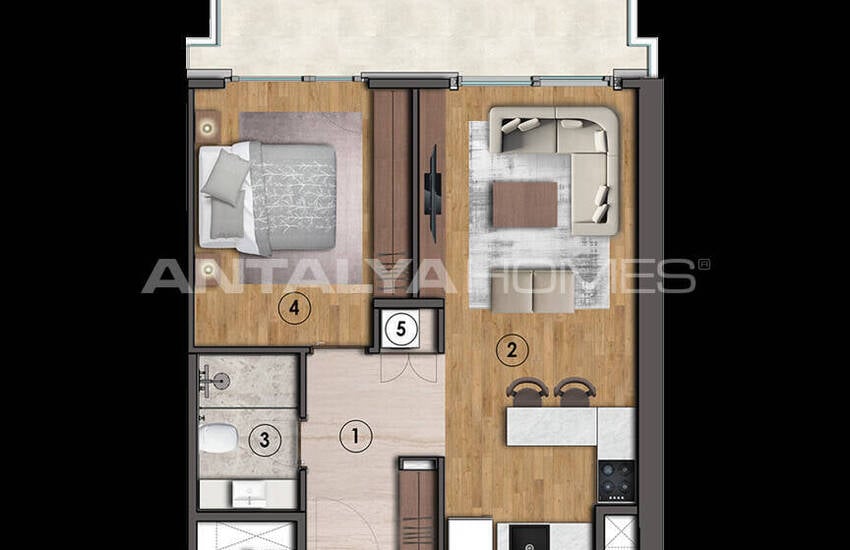Building with High Rental Income Potential in Antalya Altintas 29