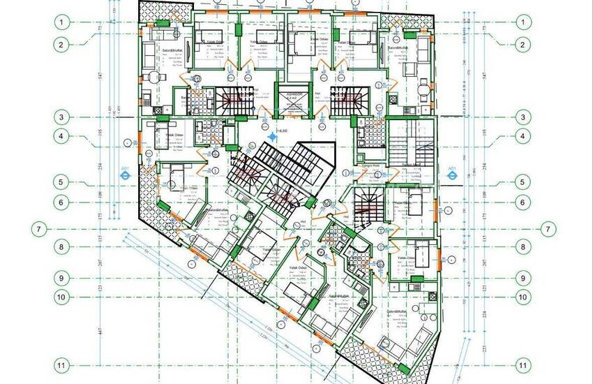 Appartements À Vendre À 300 M De La Mer À Alanya 13