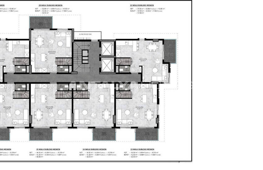 عقارات أنيقة على بُعد 210 أمتار من البحر في ألانيا 18