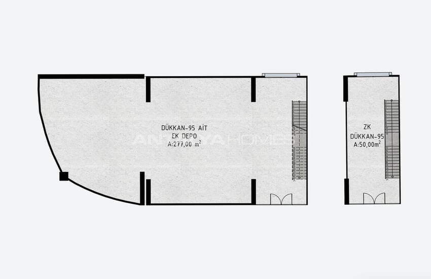 Antalya'da Otomotiv Odaklı Ticaret Merkezinde Dükkanlar 44