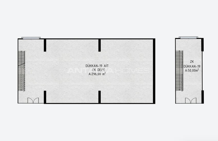 Antalya'da Otomotiv Odaklı Ticaret Merkezinde Dükkanlar 45