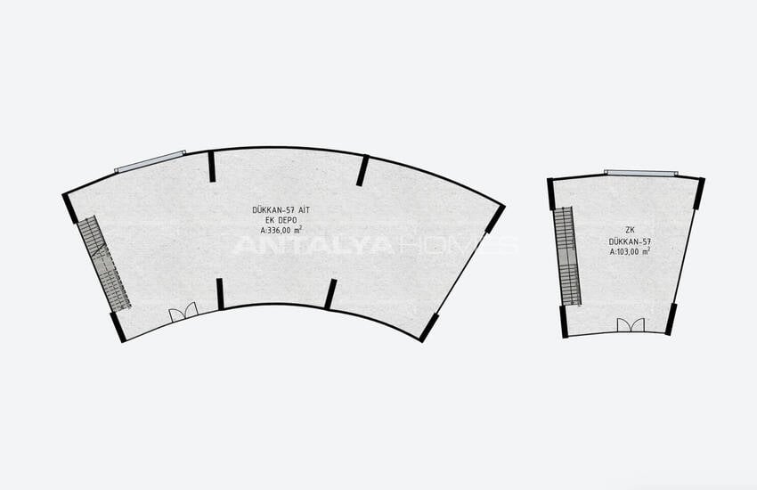 Antalya'da Otomotiv Odaklı Ticaret Merkezinde Dükkanlar 46