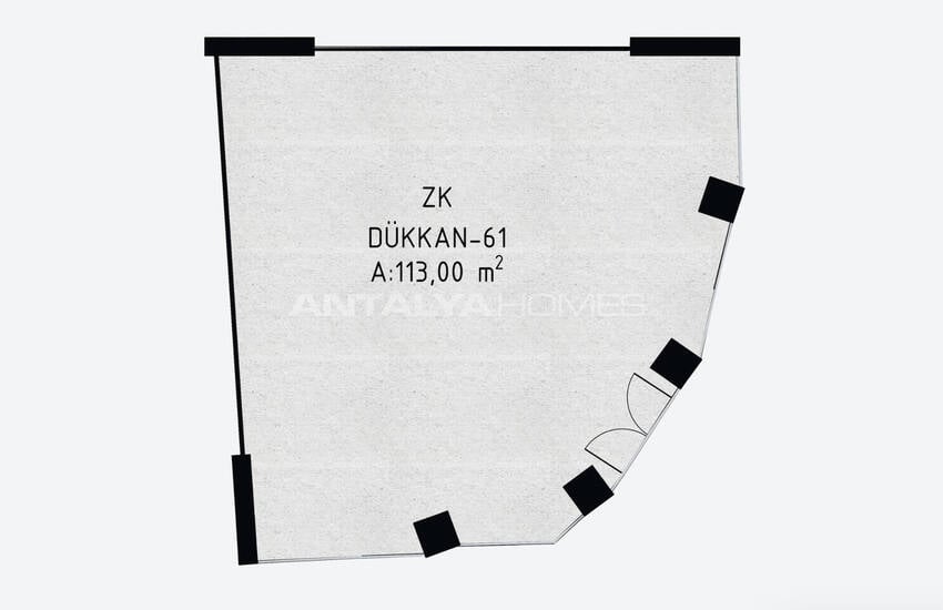 Antalya'da Otomotiv Odaklı Ticaret Merkezinde Dükkanlar 40