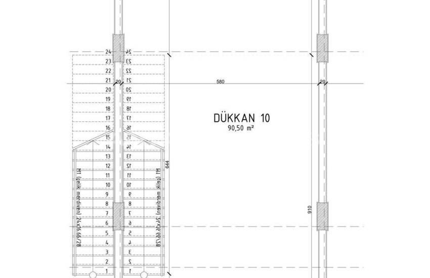 Butik Till Salu På En Livlig Huvudgata I Antalya Kepez 21