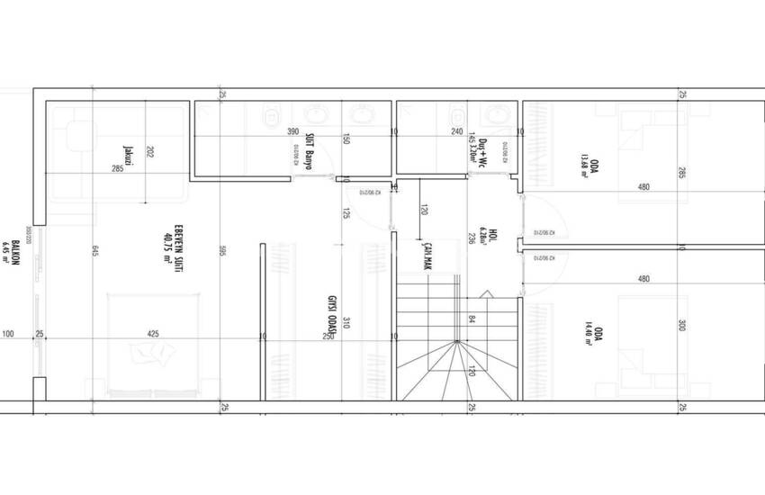Antalya Muratpaşa'da Denize Kısa Sürüş Mesafesinde 4+1 Villalar 13