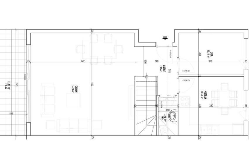 Antalya Muratpaşa'da Denize Kısa Sürüş Mesafesinde 4+1 Villalar 12