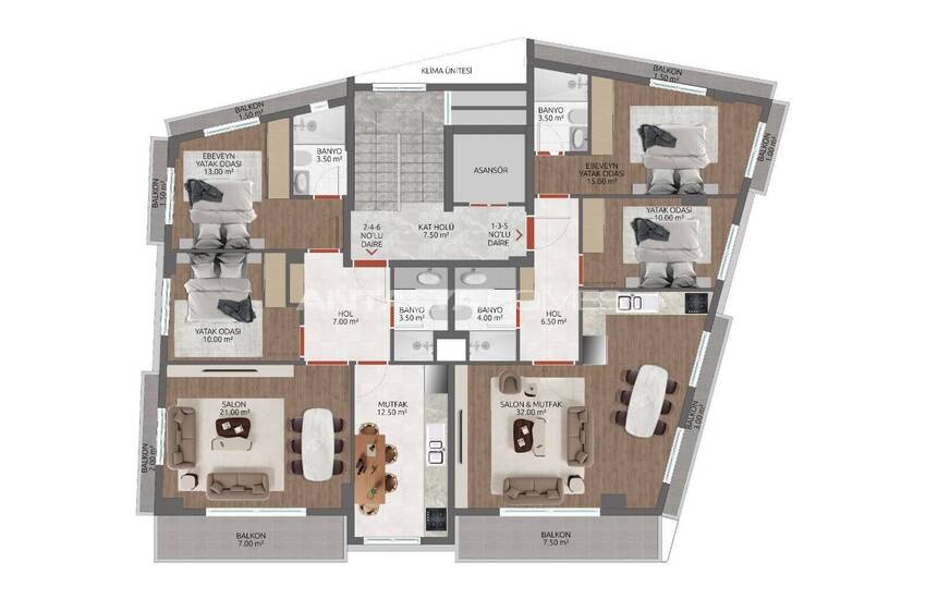 2-rumslägenheter Med Förmånlig Betalningsplan I Alanya 20