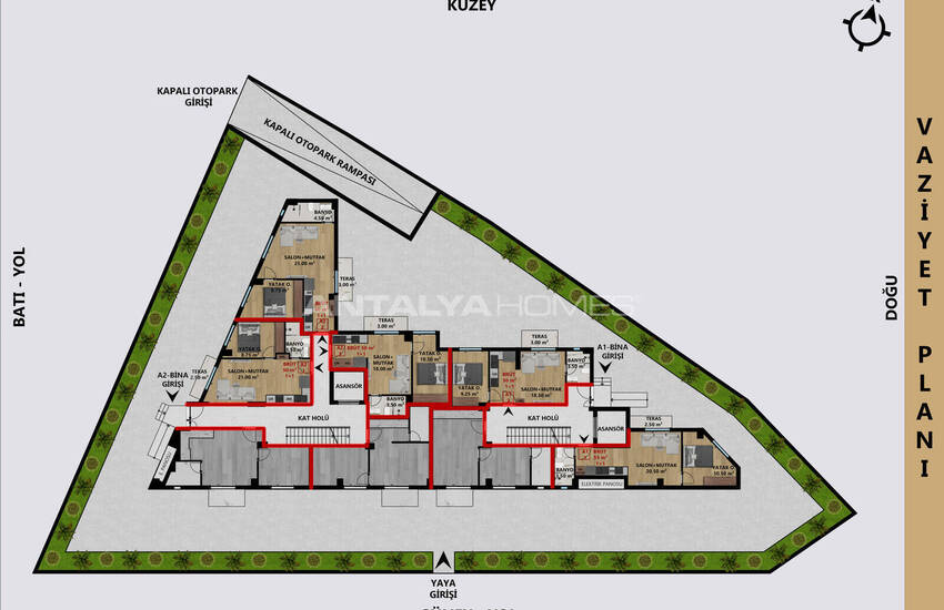Appartements Neufs À 800 M De La Mer À Antalya Muratpaşa 21