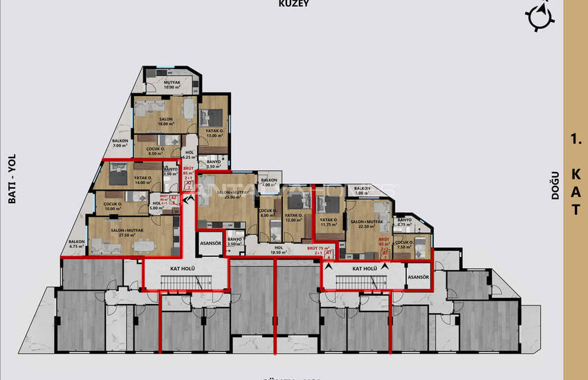 Appartements Neufs À 800 M De La Mer À Antalya Muratpaşa 23